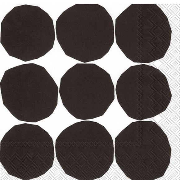 Marimekko Kitchen Marimekko Kivet Black And White Cocktail Paper